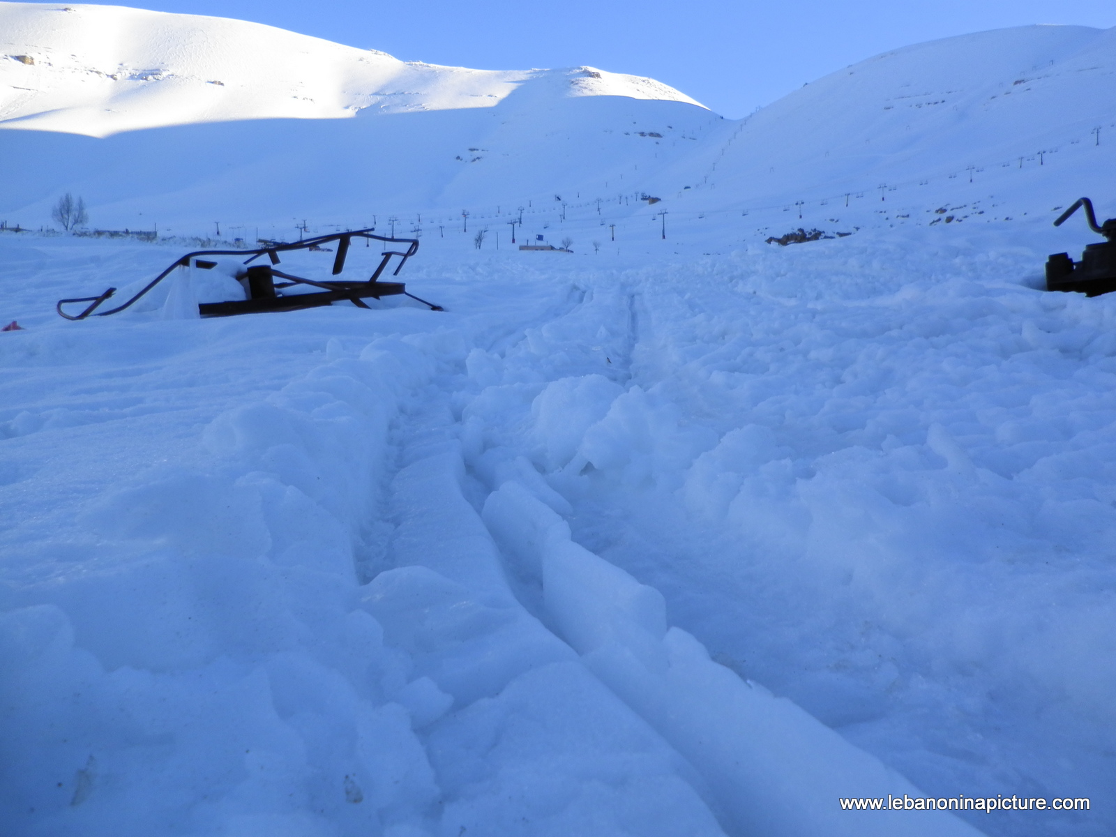 Bcharre and Cedars in Winter 2011
