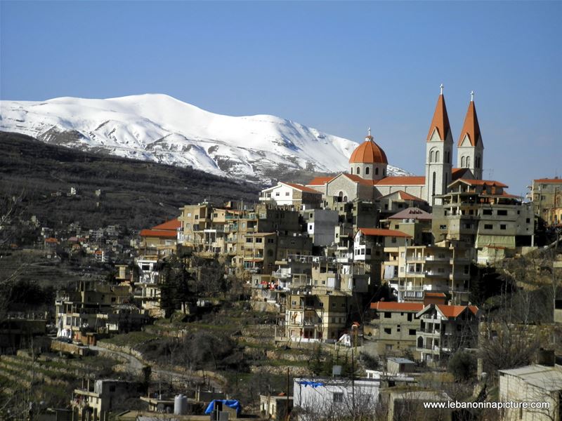 Bcharre and Cedars in Winter 2011