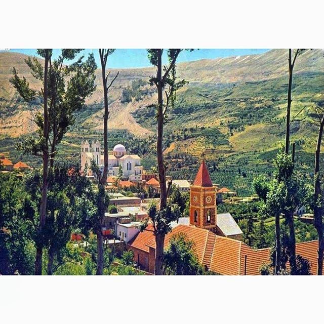 Bcharre in 1967 Credits : Nabil Ismael @livelovebcharre 