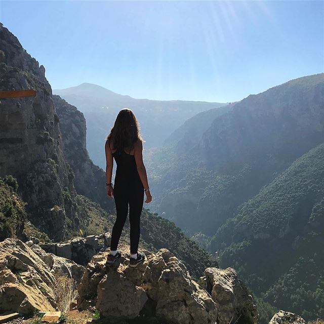 Be a lover not a fighter,but always fight for what you love ❤️ ... (Wadi Qannubin, Liban-Nord, Lebanon)