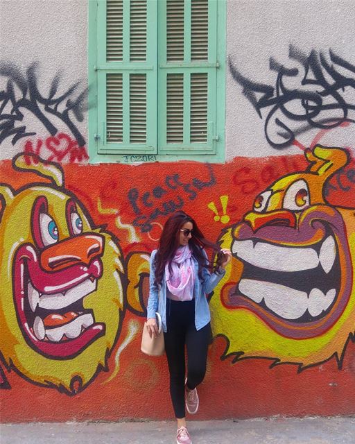 "Be happy & a reason will come along🐝🍀" (Beirut, Lebanon)