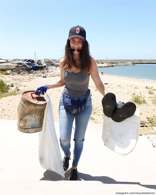 Beach babe fitness ♻️  bootcamp clean ups 😍  BalaPlastic  RecycleLebanon ...