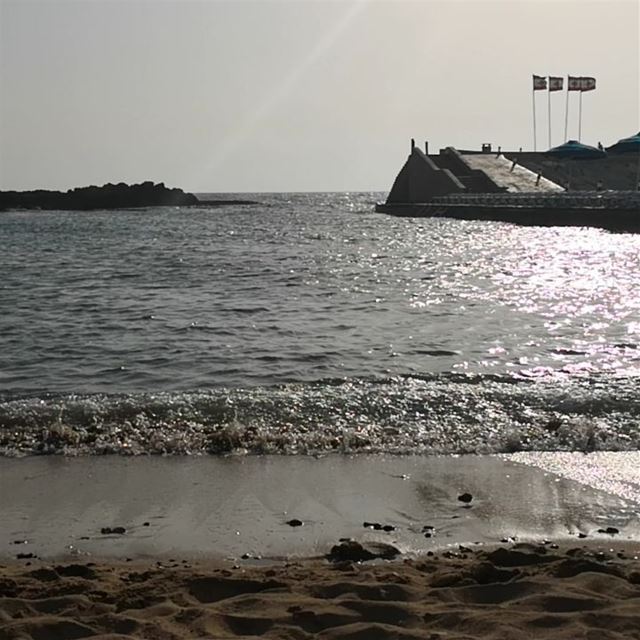 Beach is empty -  ichalhoub in  Batroun north  Lebanon shooting with a...