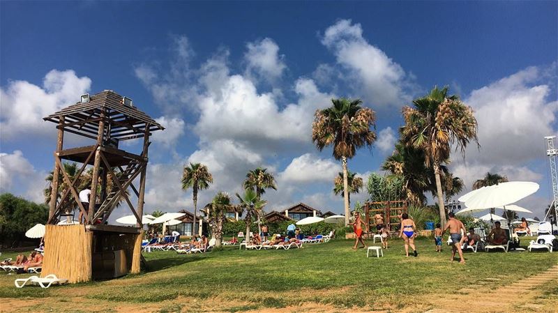beach time 🏖 lebanon  lebanon_hd  lebanon_hdr  sea  beach  beachlife... (Turquoise BEACH Resort)