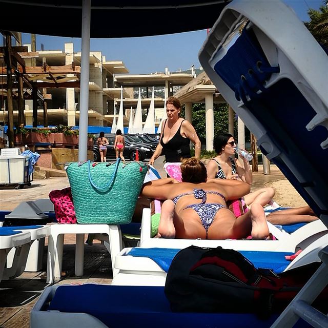 Beach views -  ichalhoub in  Batroun north  Lebanon at the  beach / ...