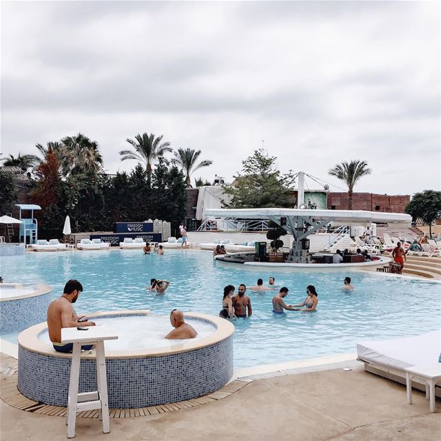  beachtime at @cflowbeachresort 💙 lebanon🇱🇧 (C FLOW Beach Resort)