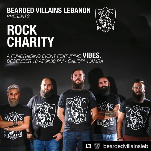 Bearded Villains Lebanon presents"Rock Charity "The year's almost over...
