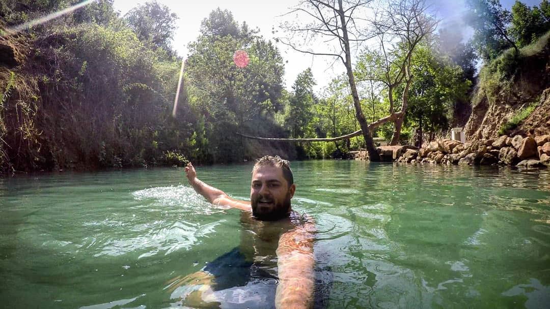BEAT THE HEAT 😎 Cold  Fresh  Water  River  Rahbe  Akkar  Lebanon... (Ar Rahbah, Liban-Nord, Lebanon)