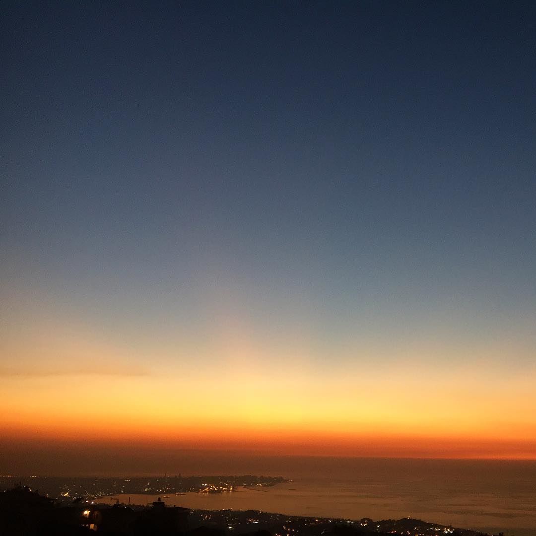  beautiful  colorful  sunset  beirut  horizon  sundown  sunsetporn ... (Mediterranean Sea)