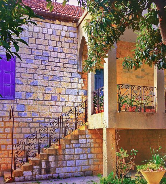 Beautiful entrance ❤ lebanon  nature  naturelovers  natureporn  landscape... (El Qsaïbé, Mont-Liban, Lebanon)