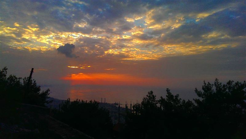  beautiful  nature  sunset  love  clouds  blue  life  summer  beauty  ... (حريصا سيدة اللبنان)