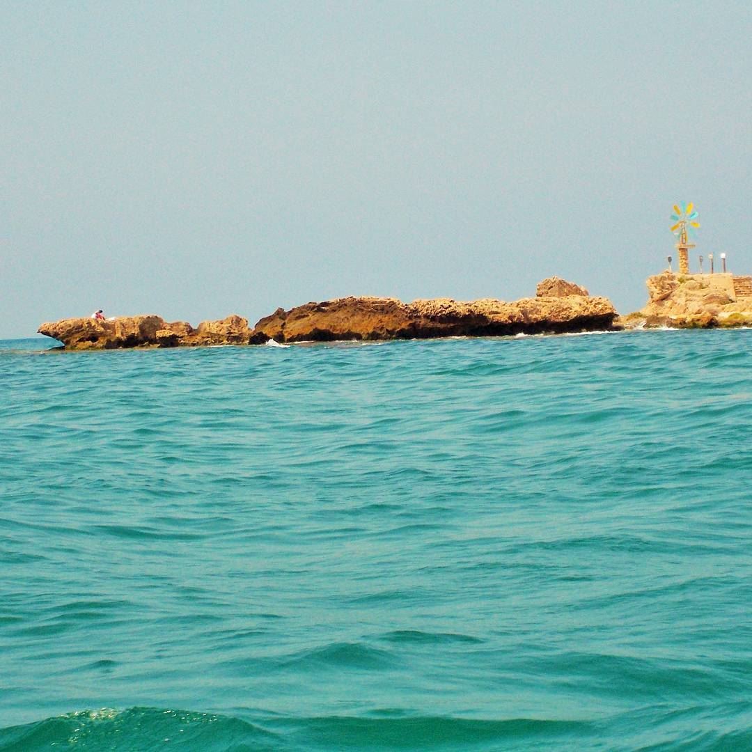 🌊🌊🌊  Beautiful  refreshing  day  Keepcalm   Mediterranean  Sea  Amazing... (El-Mina, Tripoli)