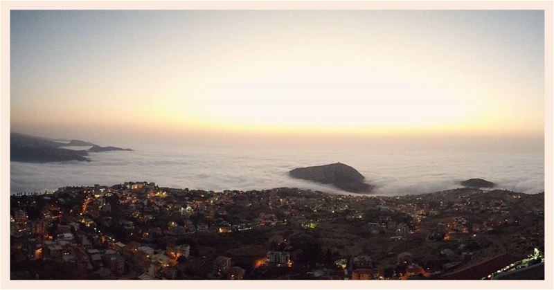  beautiful  sunset from  ehden   liveloveehden  livelovelebanon  lebanon... (Saydet El Hosn - Ehden)