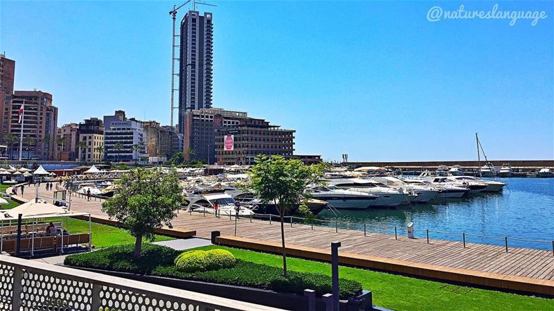  beautiful view at  zaytounabay 😍😍...... lebanon  mylebanon ... (Zaitunay Bay)