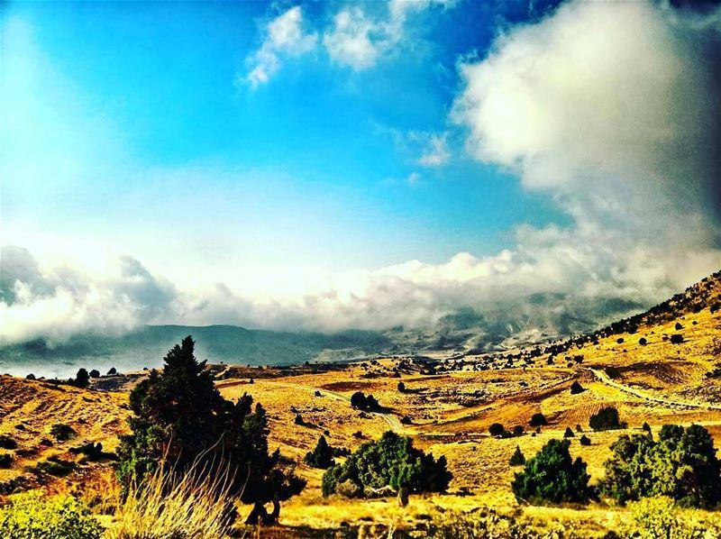 Beautiful view from  jord_elhermel by @firassafwan Hermel  hermel_city ...