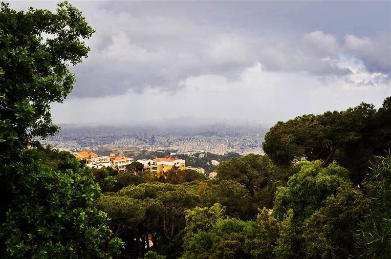 Beautiful View from Naccache ❤️ photo taken by @lucykeloghlanian ☔️ ☀️🌈... (Naccache)