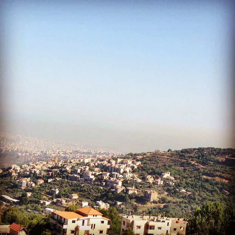 😍😍😍😍 Beautiful View from Ras el Jabal Aley  Onlyfiliban  raseljabal ... (Ras ej Jabal)