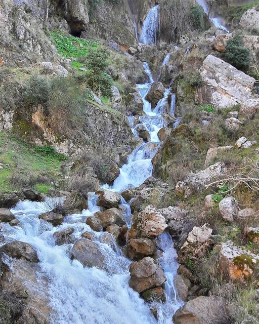 Beautiful waterfall in Akkar Al Atiqa | عكار العتيقة LiveLoveAkkar ... (`Akkar El - `Ateeqah, Liban-Nord, Lebanon)