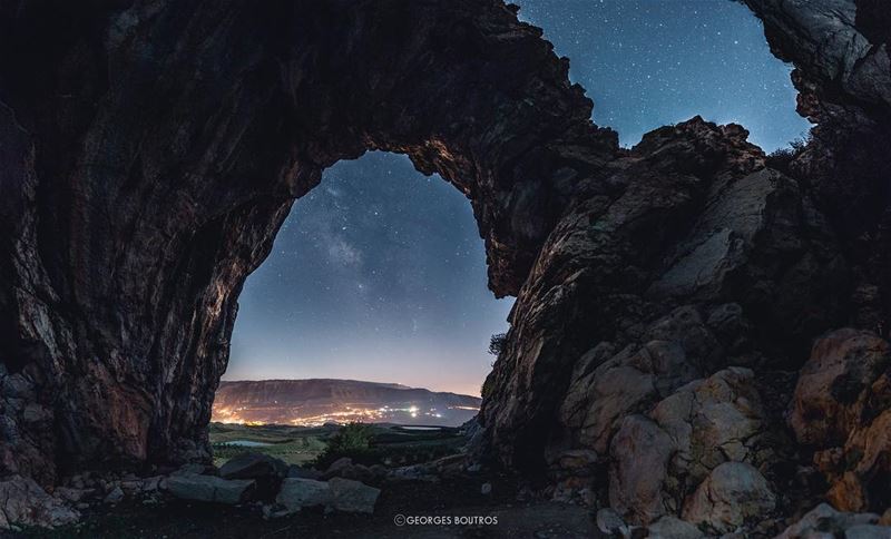 Beautifully terrifying, just like you ✨ .. landscape  nightphotography ... (El Laklouk, Mont-Liban, Lebanon)