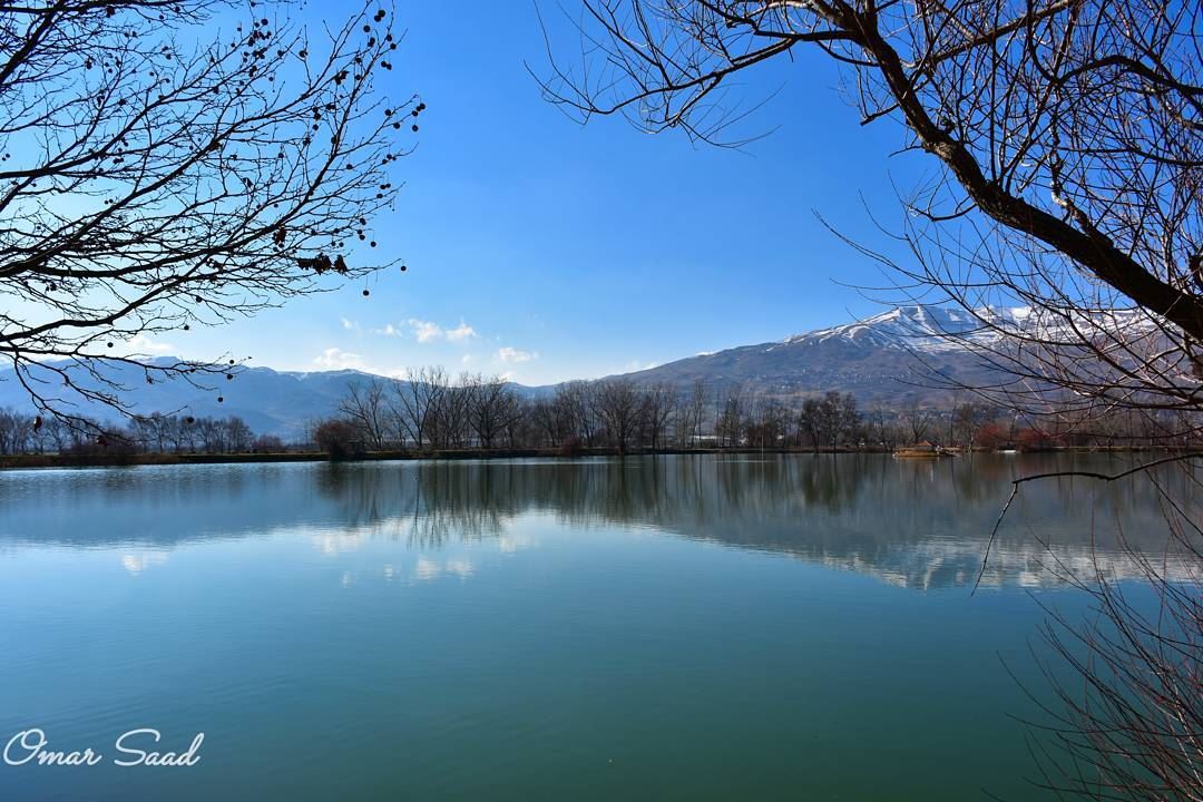 Beauty of nature  lake  landscape  landscapephotography  beautiful ... (Taanayel Lake)