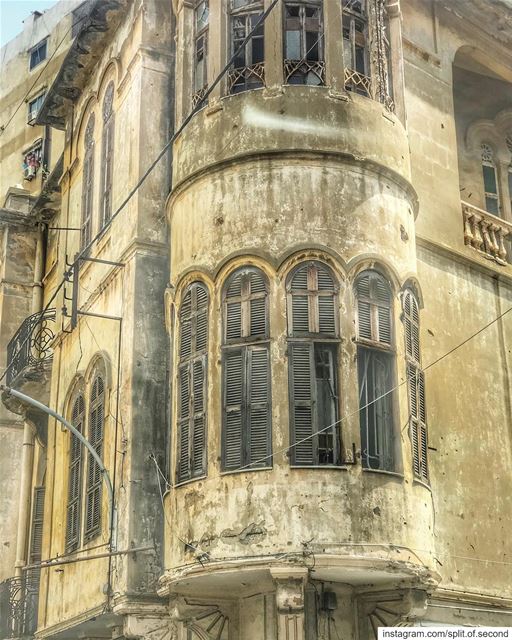 Beauty of old Lebanese architecture ... lebanon  beirut  architecture ...