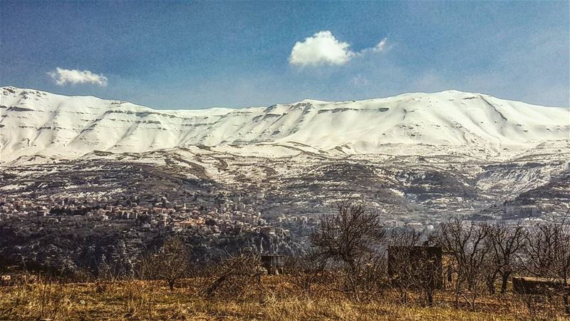 Because tonight, i dreamt of snow...  lebanoninapicture  lebanonspotlights... (Ehden, Lebanon)