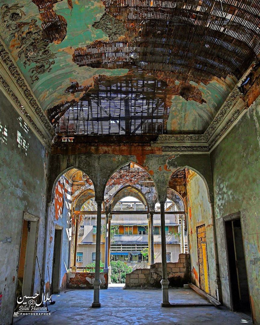 Bechara el-Khoury Abandoned Palace in Zokak el-Blat, Beirut, Lebanon. El-Kh