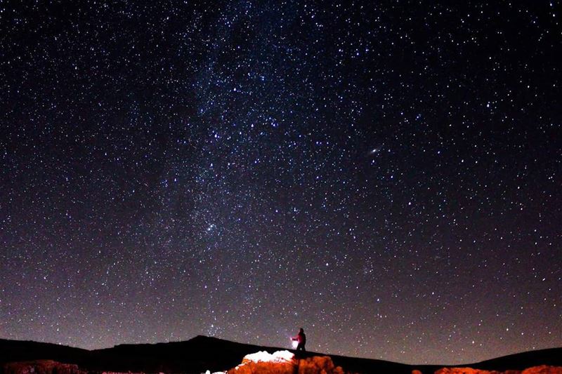 Behind every atom in this world hides an atom - RumiStars scattered in... (Qornet es Saouda)