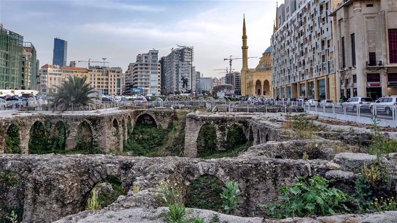 Beirut, Above and Below [Excavations in the center of Beirut reveal one of...