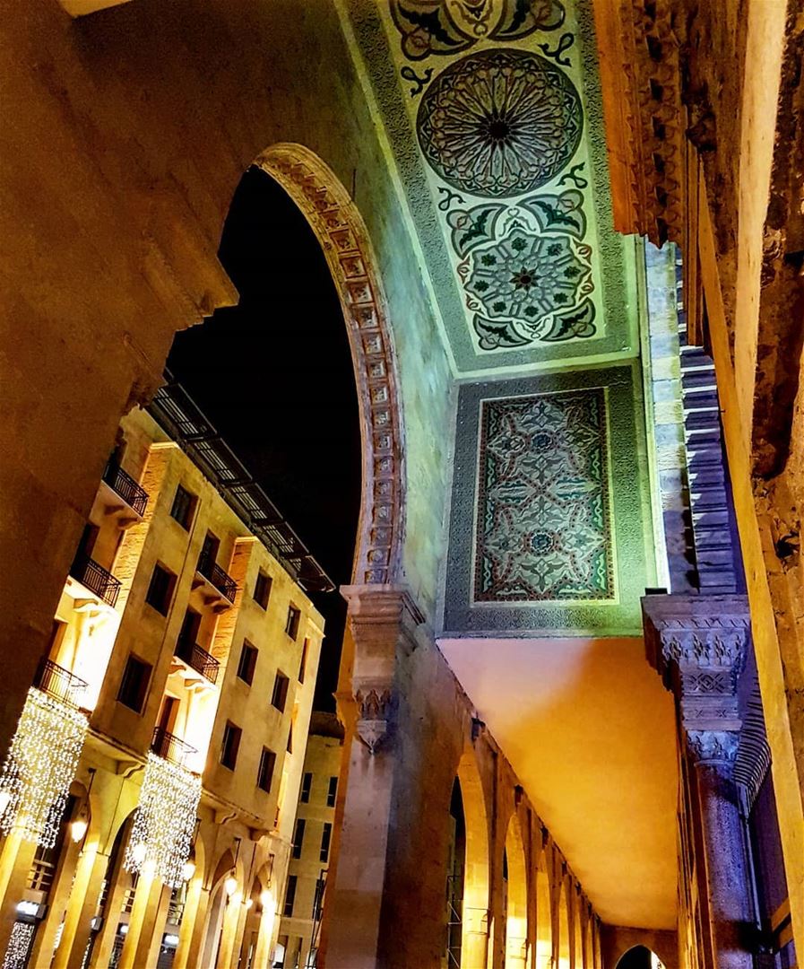  Beirut Arches.. lebanon  mosque  design  calligraphy  archaeology ... (Downtown Beirut)