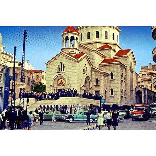 Beirut  Armenian Catholic Cathedral - 1966 . 