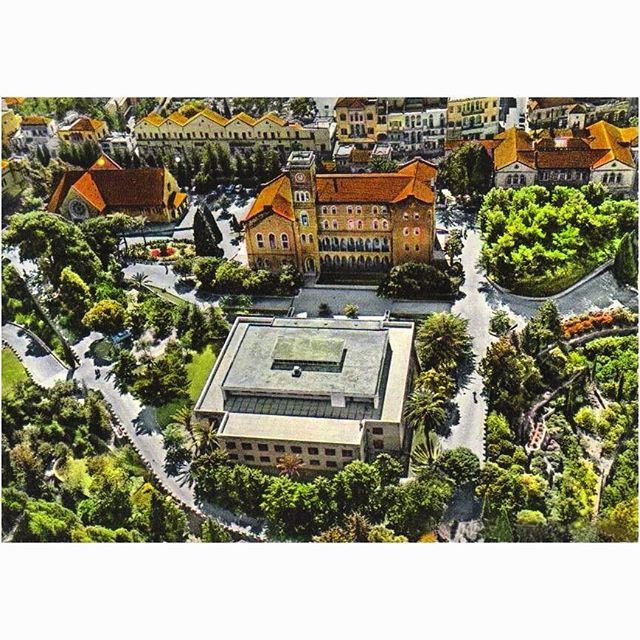 Beirut AUB Campus - 1962 .