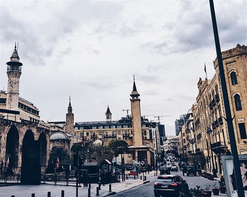 •Beirut being it's lovely usual self•..... TripOfWonders ... (Downtown Beirut)