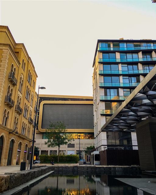  Beirut between  history and  modernity 💚  livelovebeirut  Downtown ... (Beirut Souks)