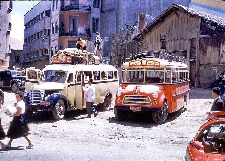 Beirut Bus Station near Martyrs Square 