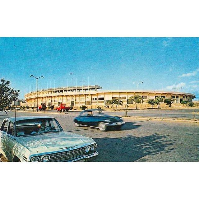 Beirut Camille Chamoun Sports City Stadium - 1966 .