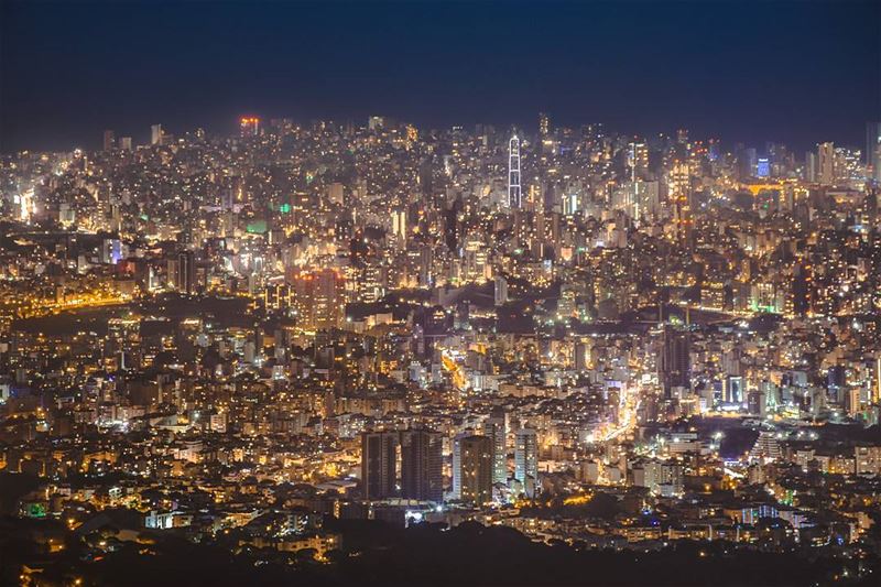 Beirut city brighter than the usual 💪😅 (Beirut, Lebanon)