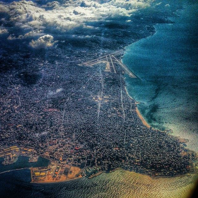  beirut  city  from  the  sky  LiveLoveLebanon ... (Queen Alia International Airport)