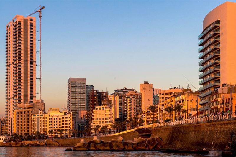  Beirut cityscape lebanon nature landscape lebanon_hdr lebanonspotlights... (Ain El Mreisse, Beyrouth, Lebanon)