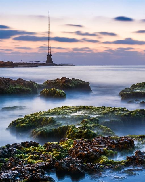 .Beirut coast evening. Good night :).📍LOCATION :Beirut, Lebanon ⌚DATE : (Beirut, Lebanon)