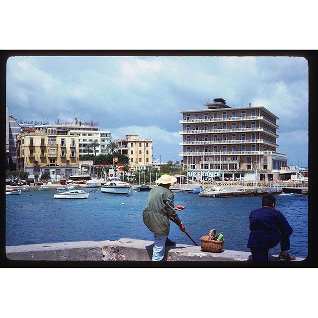 Beirut Cornishe Saint George - 1965 .