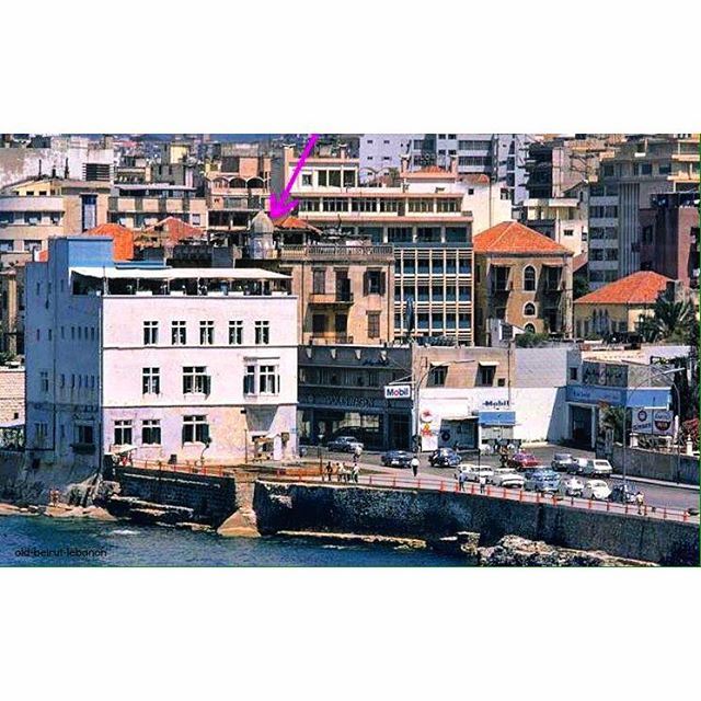 Beirut Cornishe Saint George 1971 .