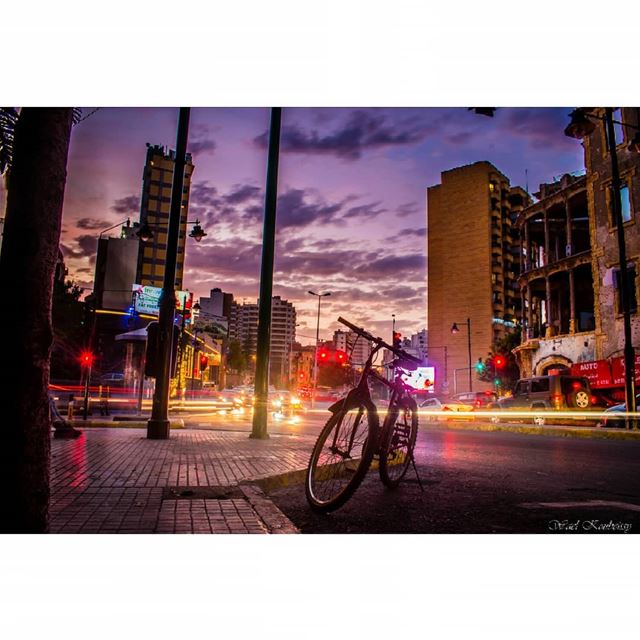  beirut  dawn  street  city  lebanon  bike  cars  bicycle  ig_lebanon ...