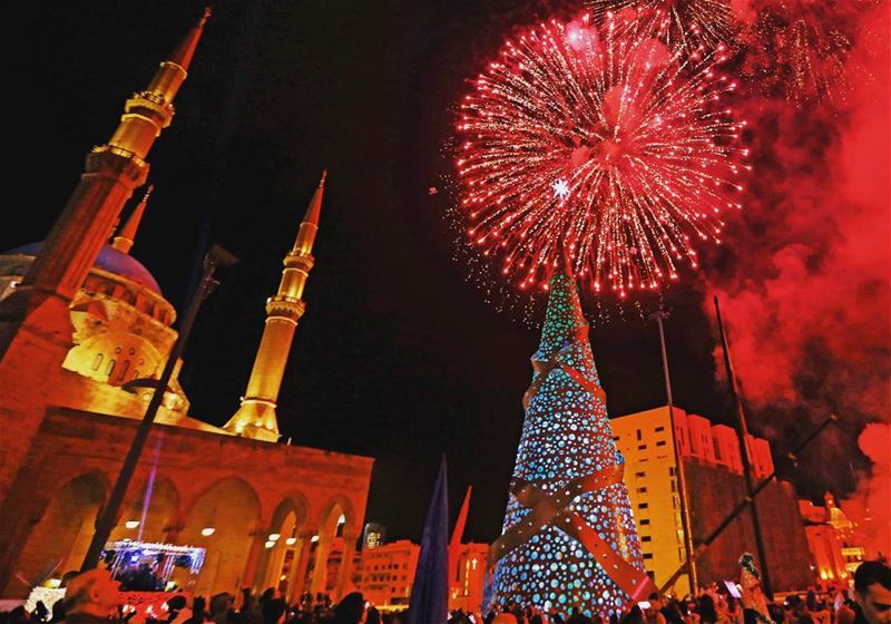 Beirut down town by @afpphoto 🎄🇱🇧  lebanon  lebanese  beirut ...