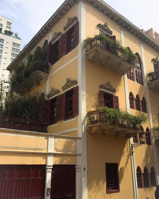 Beirut, downtown.  architecture  building  authentic  traditional ...