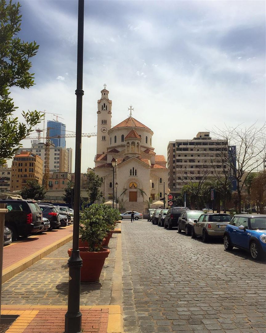 Beirut downtown. Armenian Catholic Church  landscape  landscape_lovers ... (Beirut Down Town)