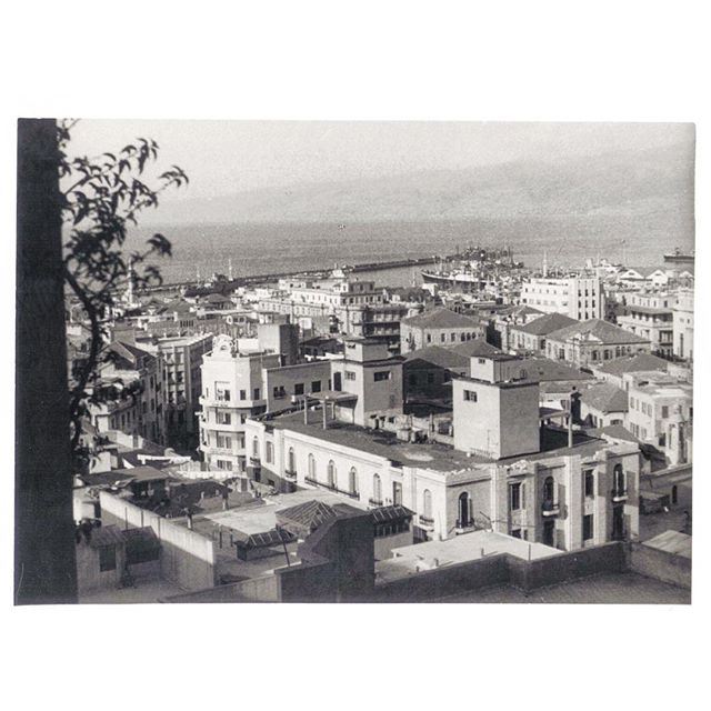 Beirut Downtown In 1954 . 