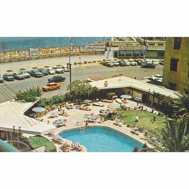 Beirut Excelsior Hotel In 1973 ,