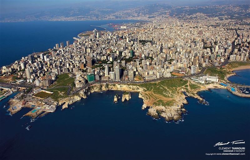 Beirut from above☀️🚁 livelovelebanon  livelovebeirut  lebanon  beirut ... (Beirut, Lebanon)