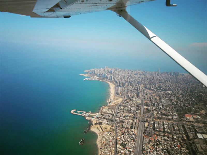 Beirut from the sky